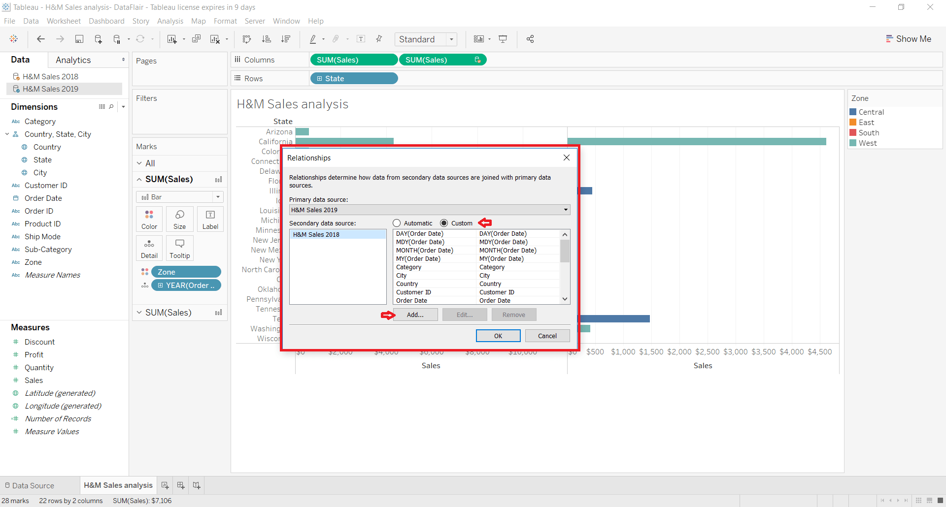 Data Blending in Tableau Learn to combine relevant data from distinct