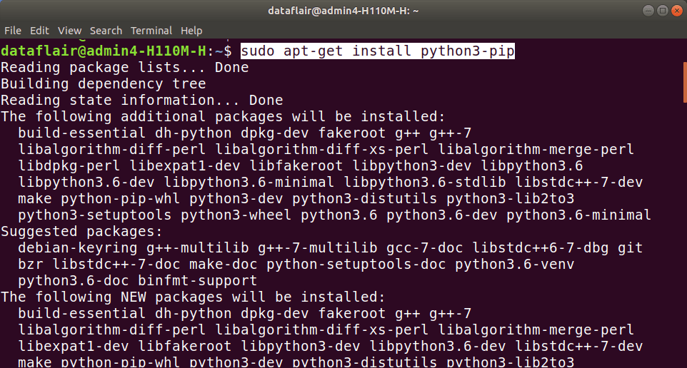How to Install OpenCV & Python 3 on Ubuntu using pip DataFlair