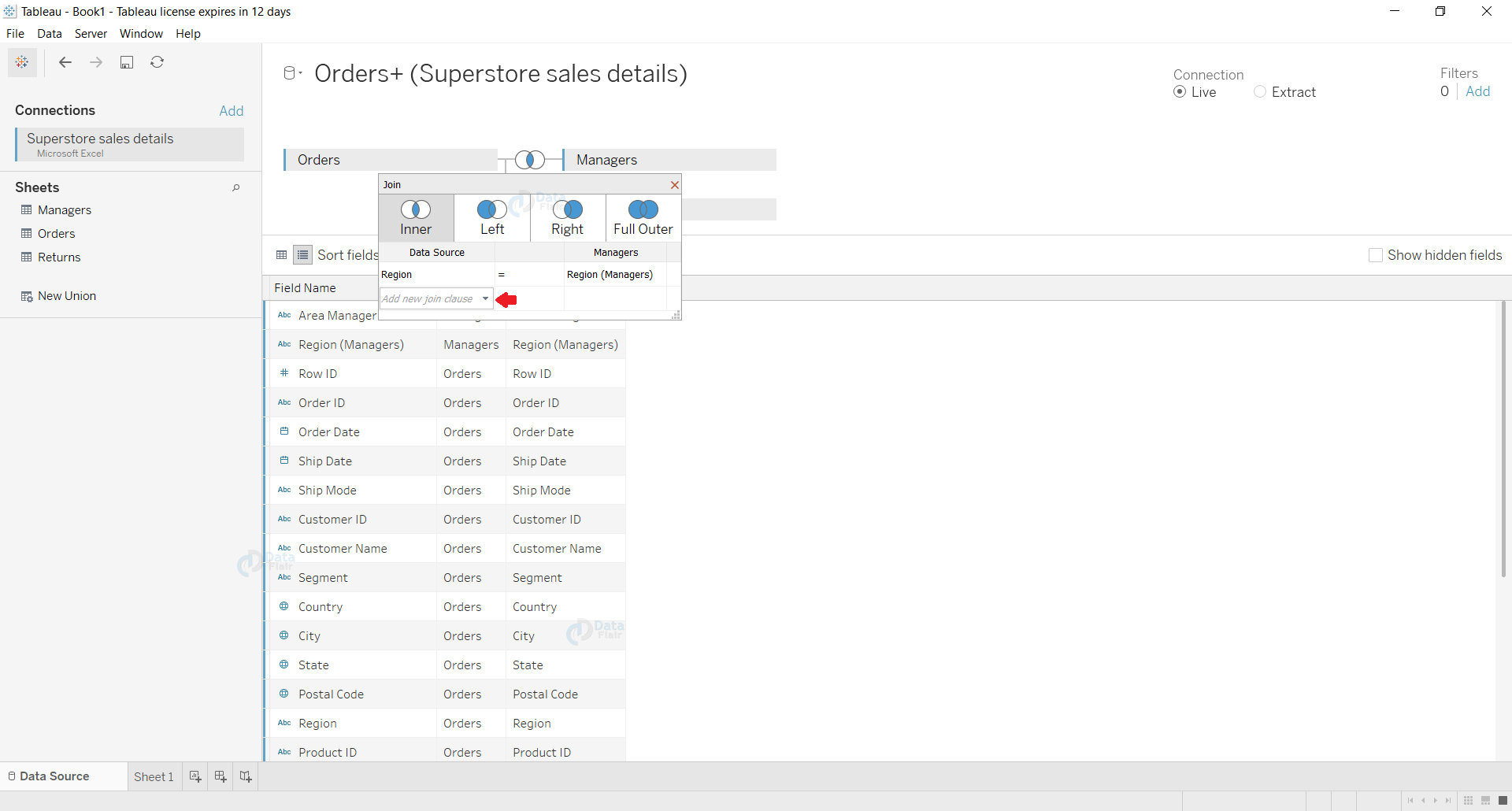 Joins in Tableau Learn the rules to join tables in Tableau DataFlair