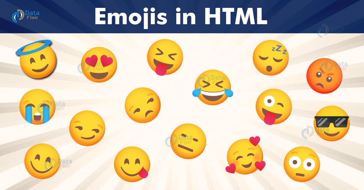 HTML Emojis Emoji Characters in HTML DataFlair