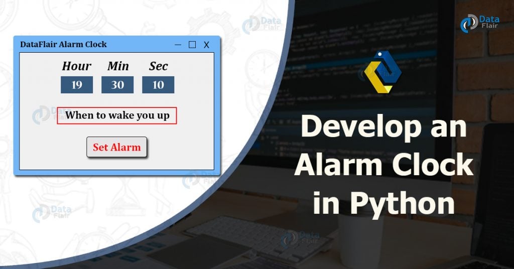 Python Project for Beginners Alarm Clock with GUI [Source Code