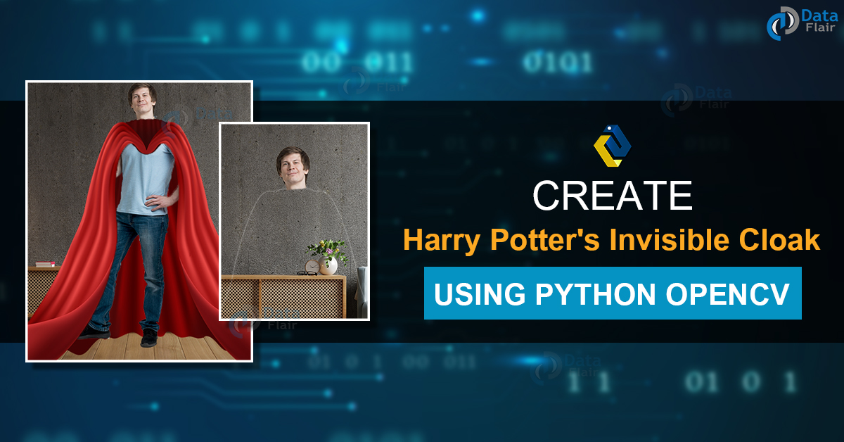 Harry Potter's Invisible Cloak using OpenCV Python Project DataFlair