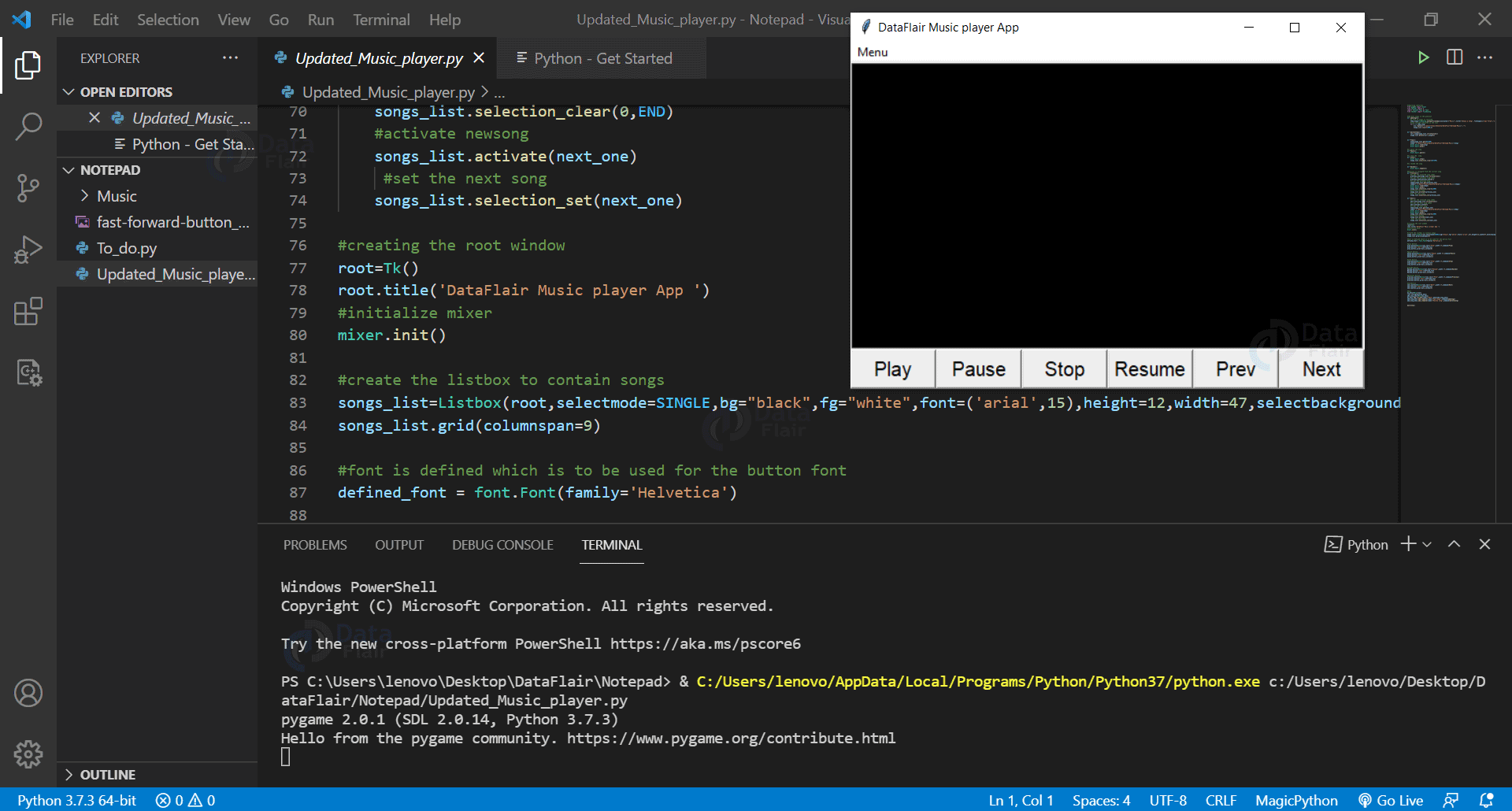 How To Make An Mp3 Player With Python at Jean Scholl blog