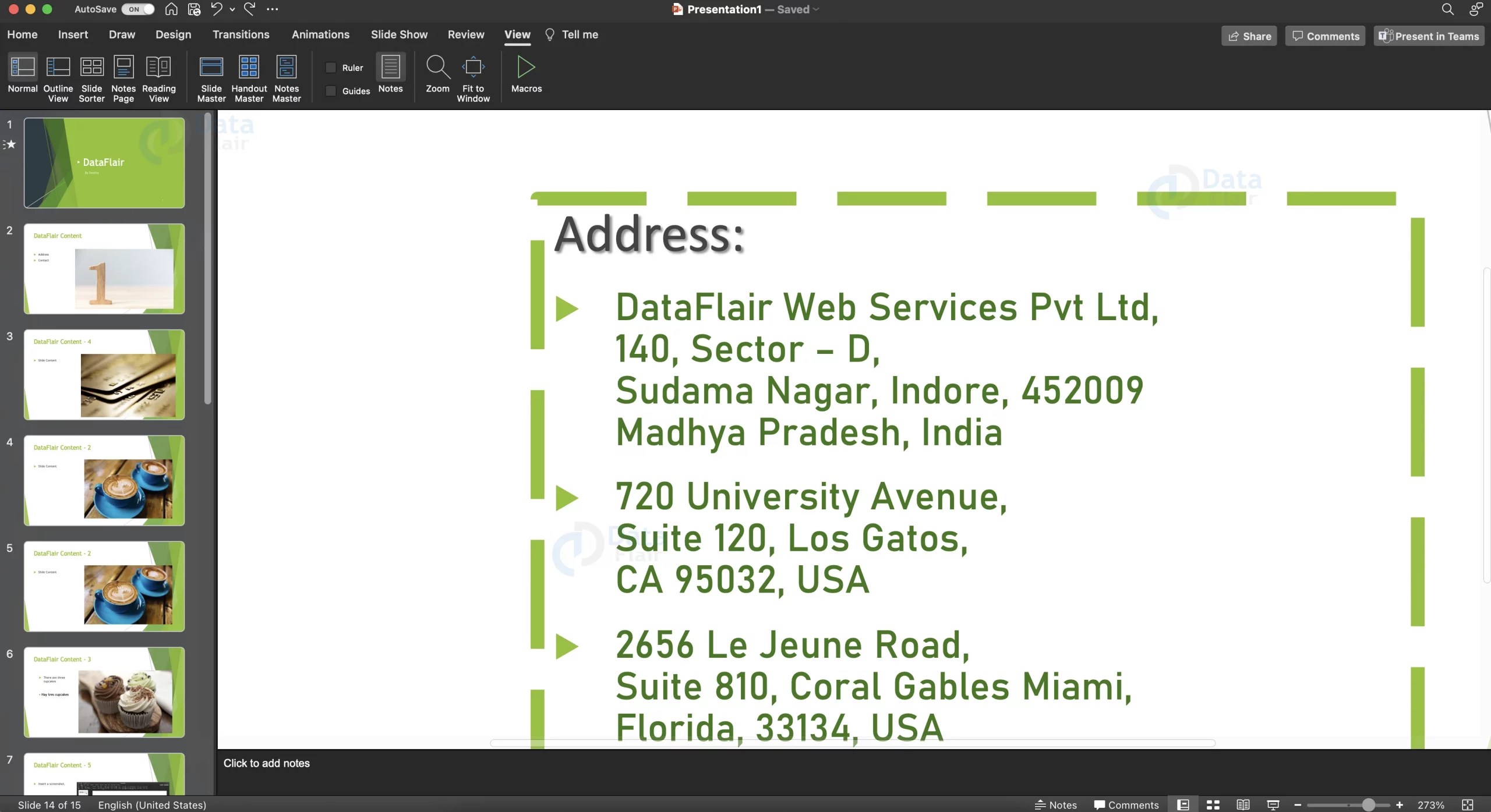 PowerPoint Slides Zoom InOut DataFlair