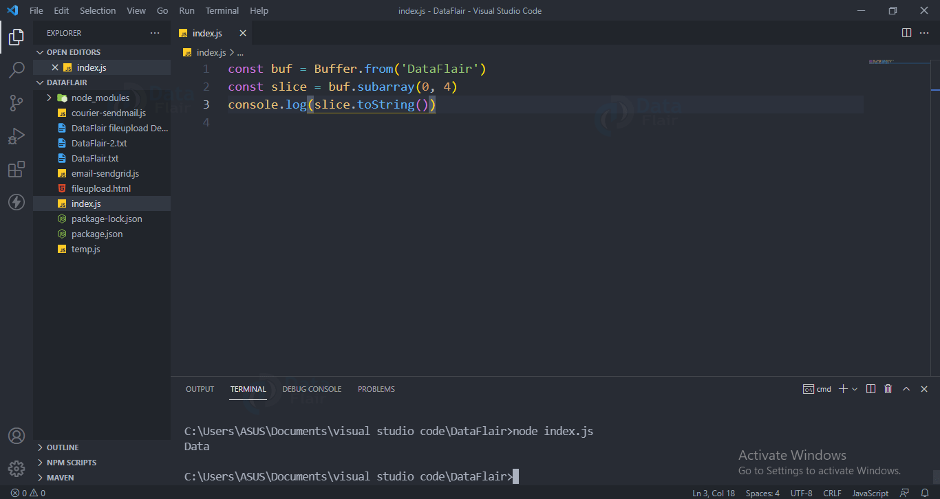 Nodejs Buffers DataFlair