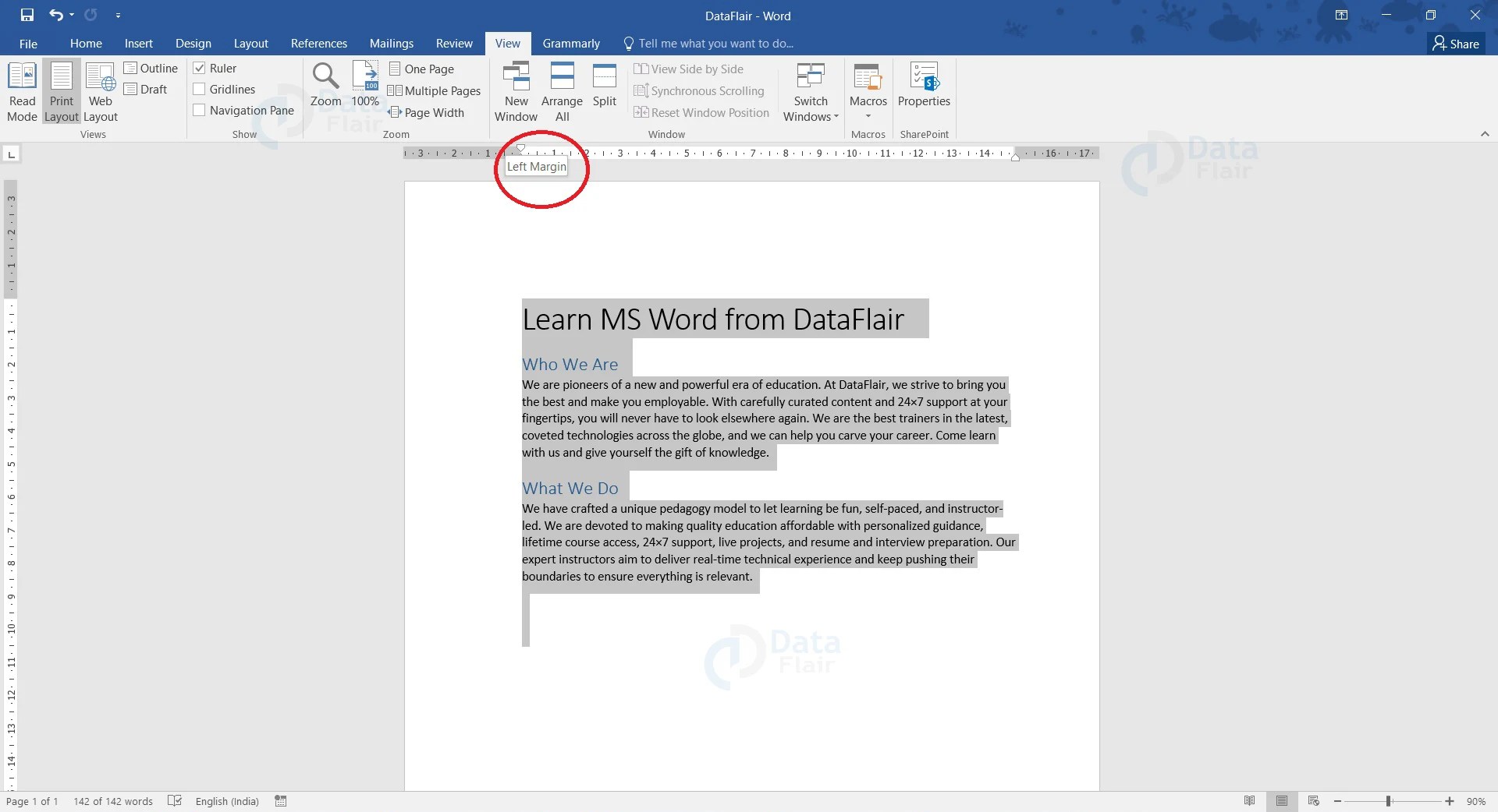 How to Set and Change Margins in MS Word? DataFlair
