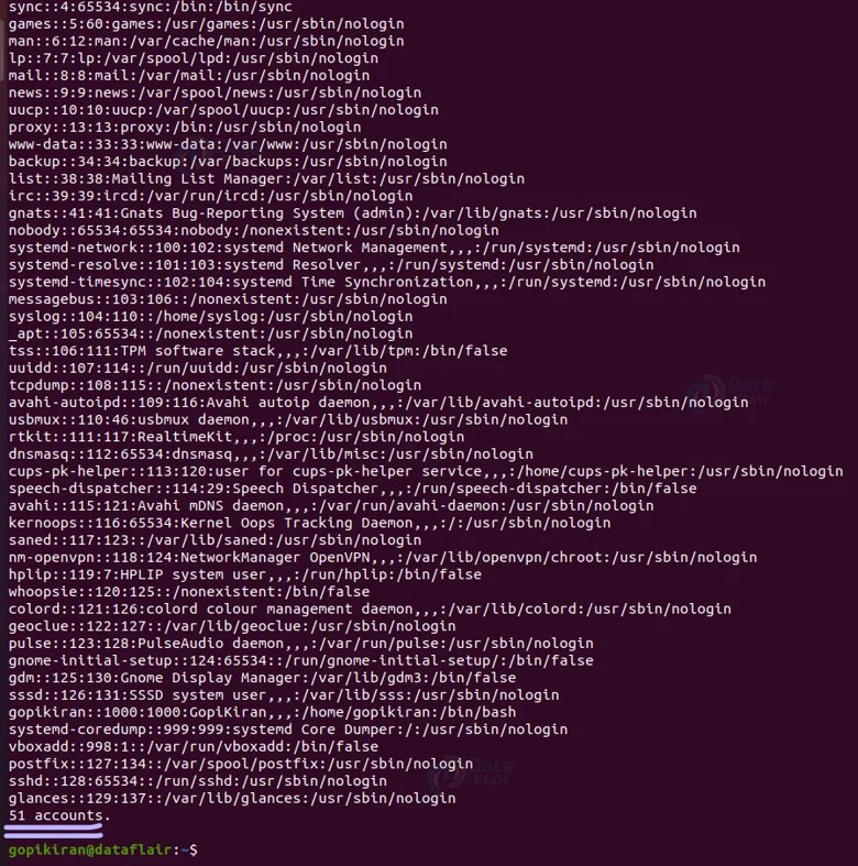 AWK Command in Linux DataFlair