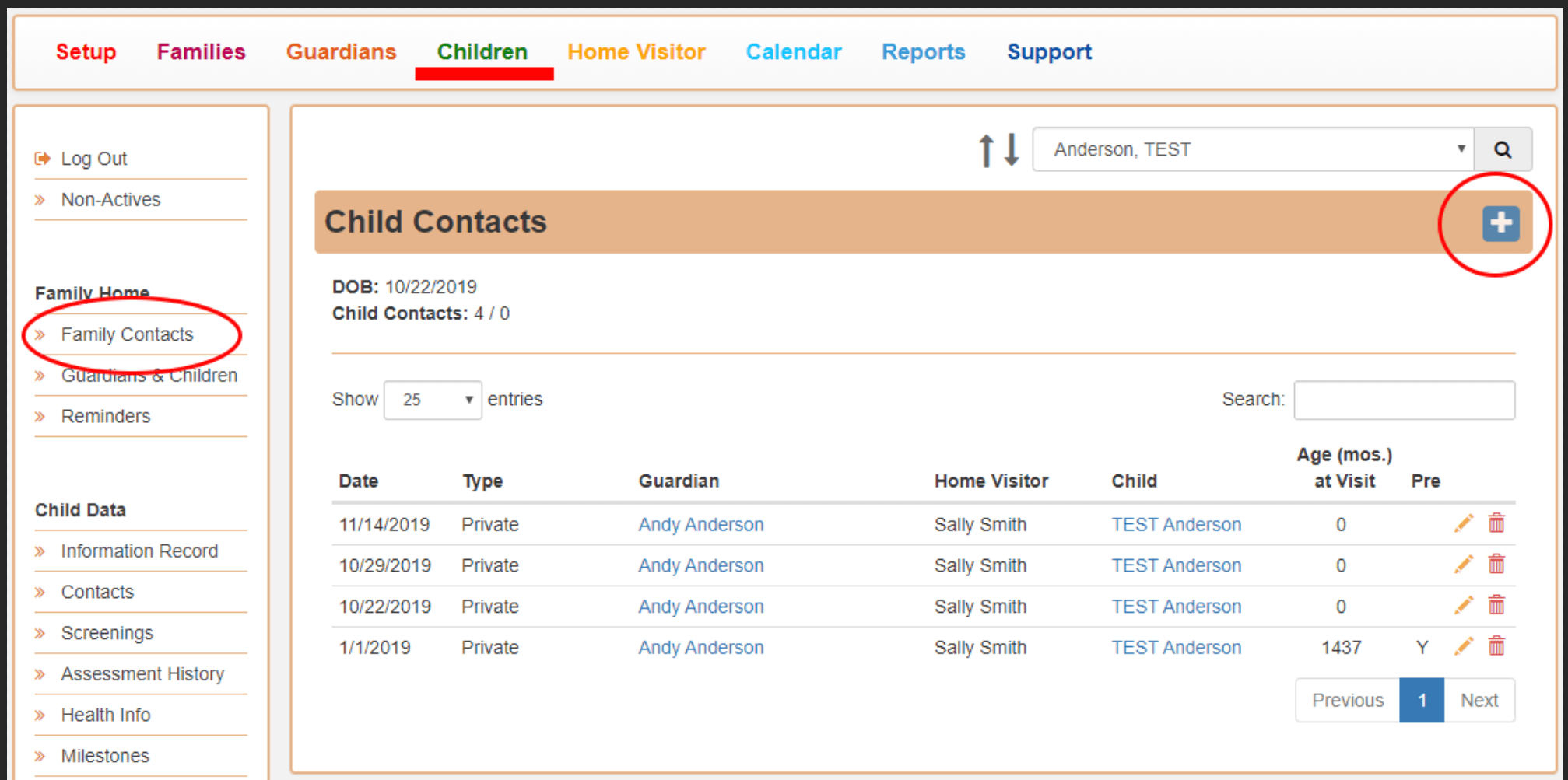 You asked... Scheduling contacts