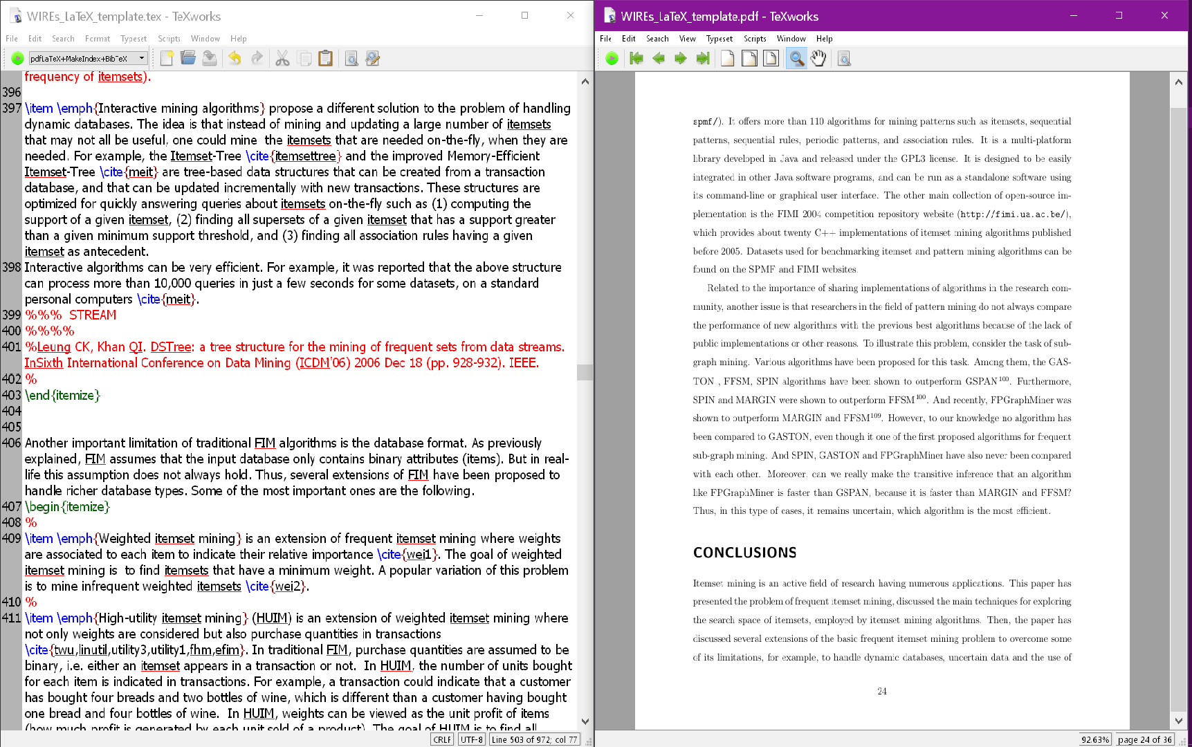 Using LaTeX for writing research papers The Data Blog Using LaTeX for writing research papers The Data Blog