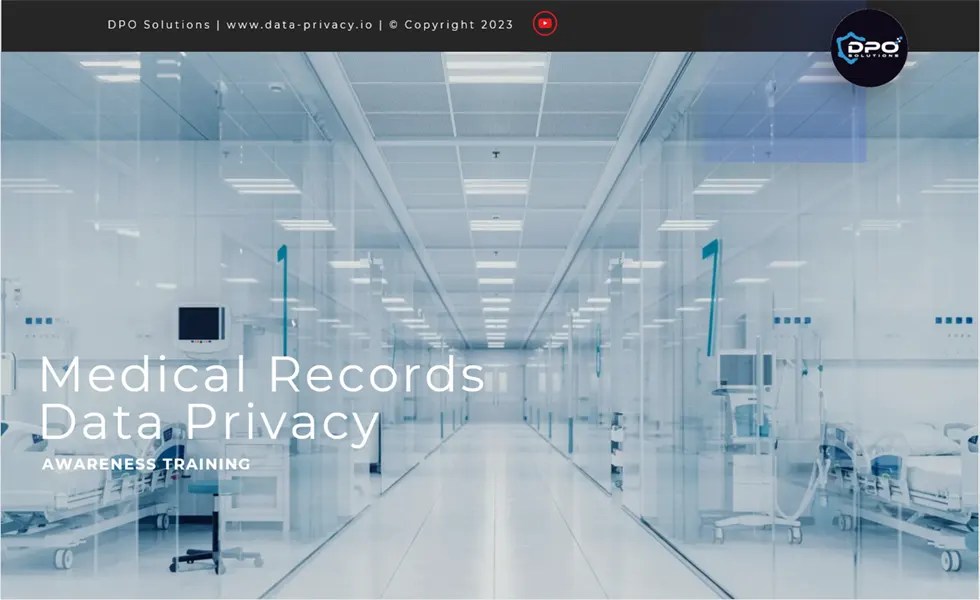 Medical Records Privacy Awareness Training PowerPoint DPO Solns