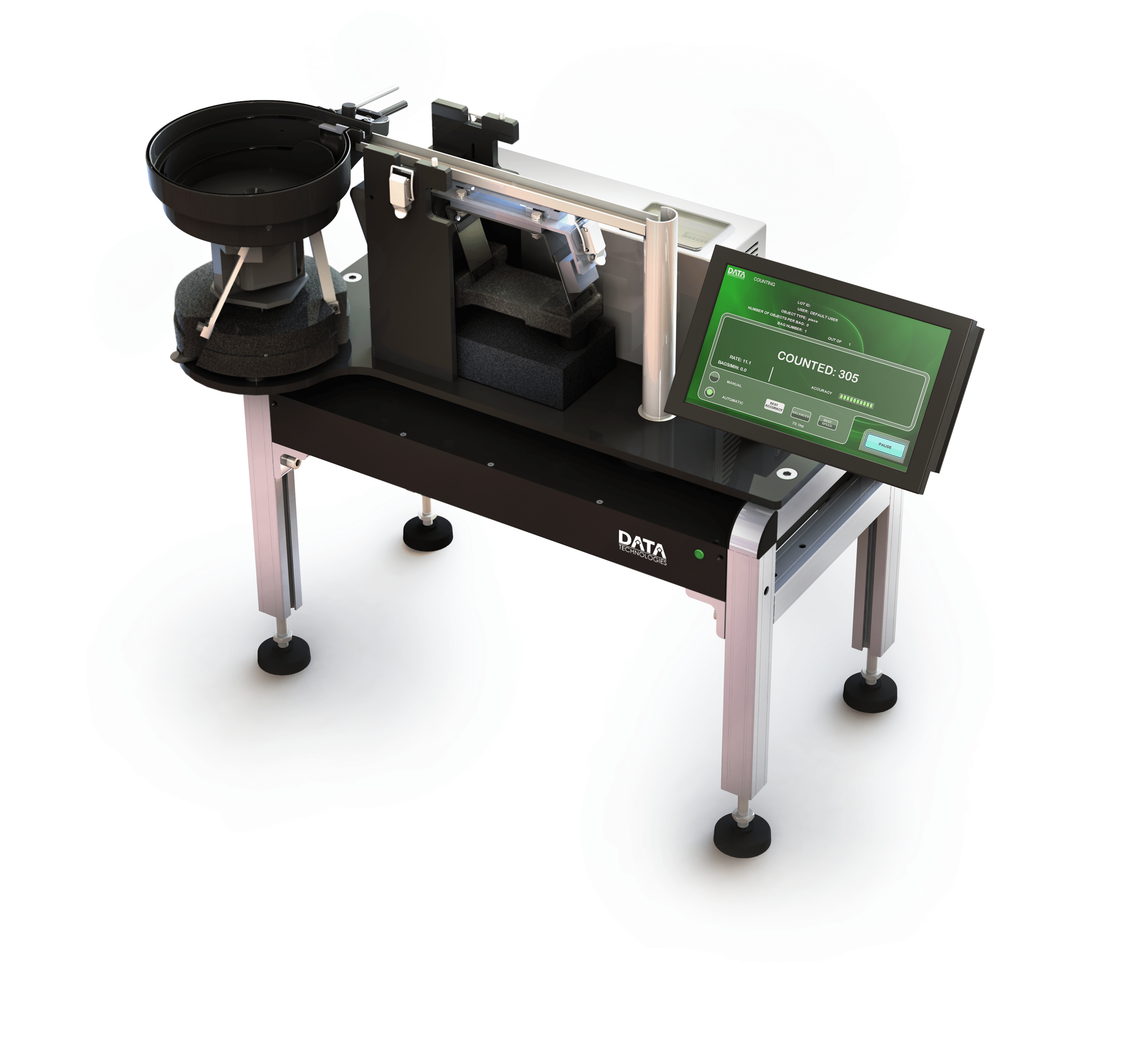 U25B industrial components bulk counter DATA Technologies