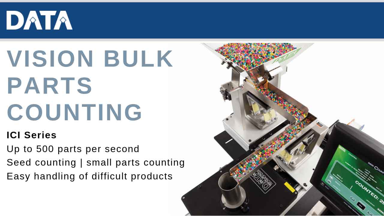Small Parts Counting Machine Part Counters DATA Technologies