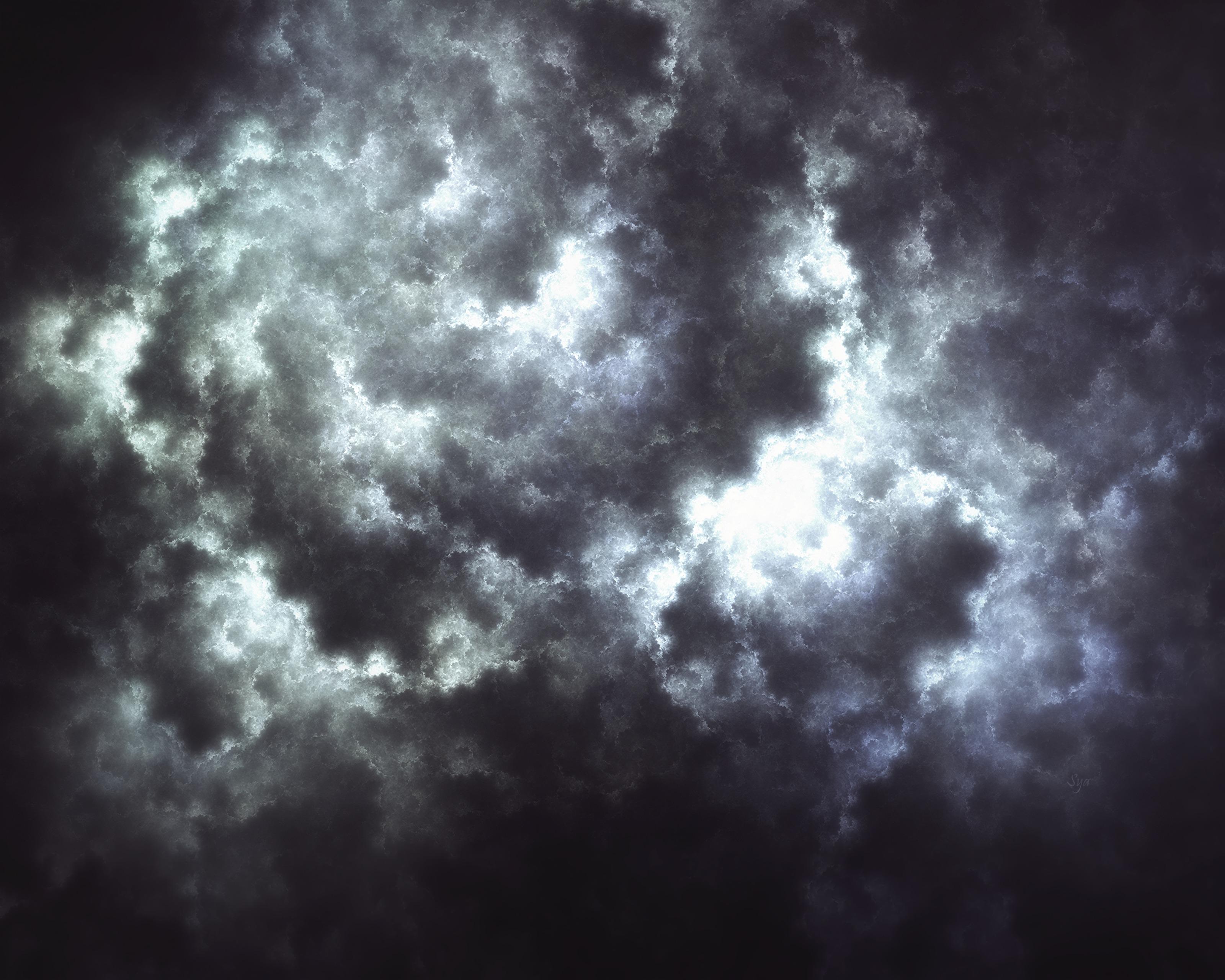 wallpaper clouds, glow, light, texture, abstraction HD Widescreen