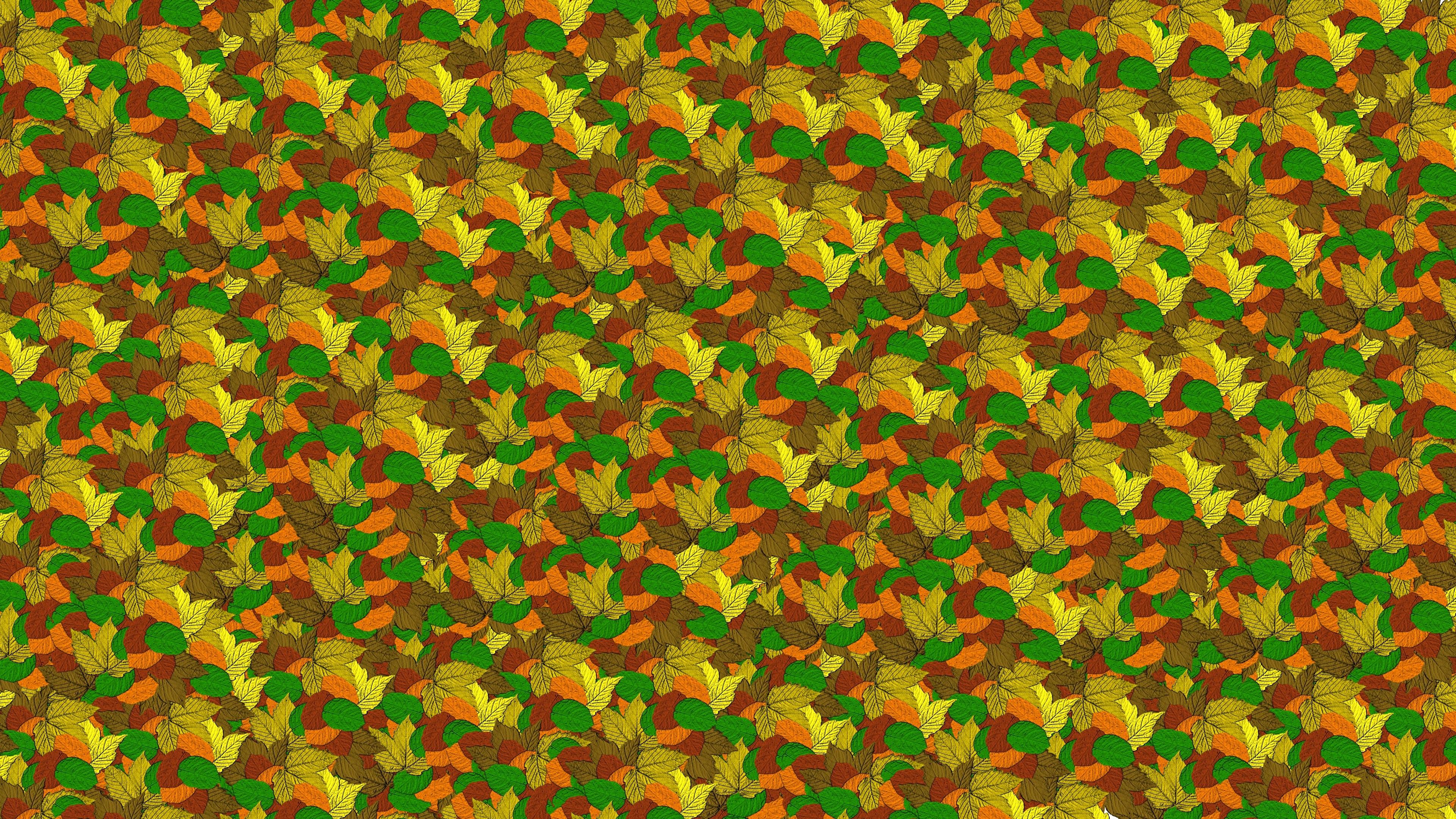 wallpaper leaves, autumn, patterns, texture HD Widescreen High