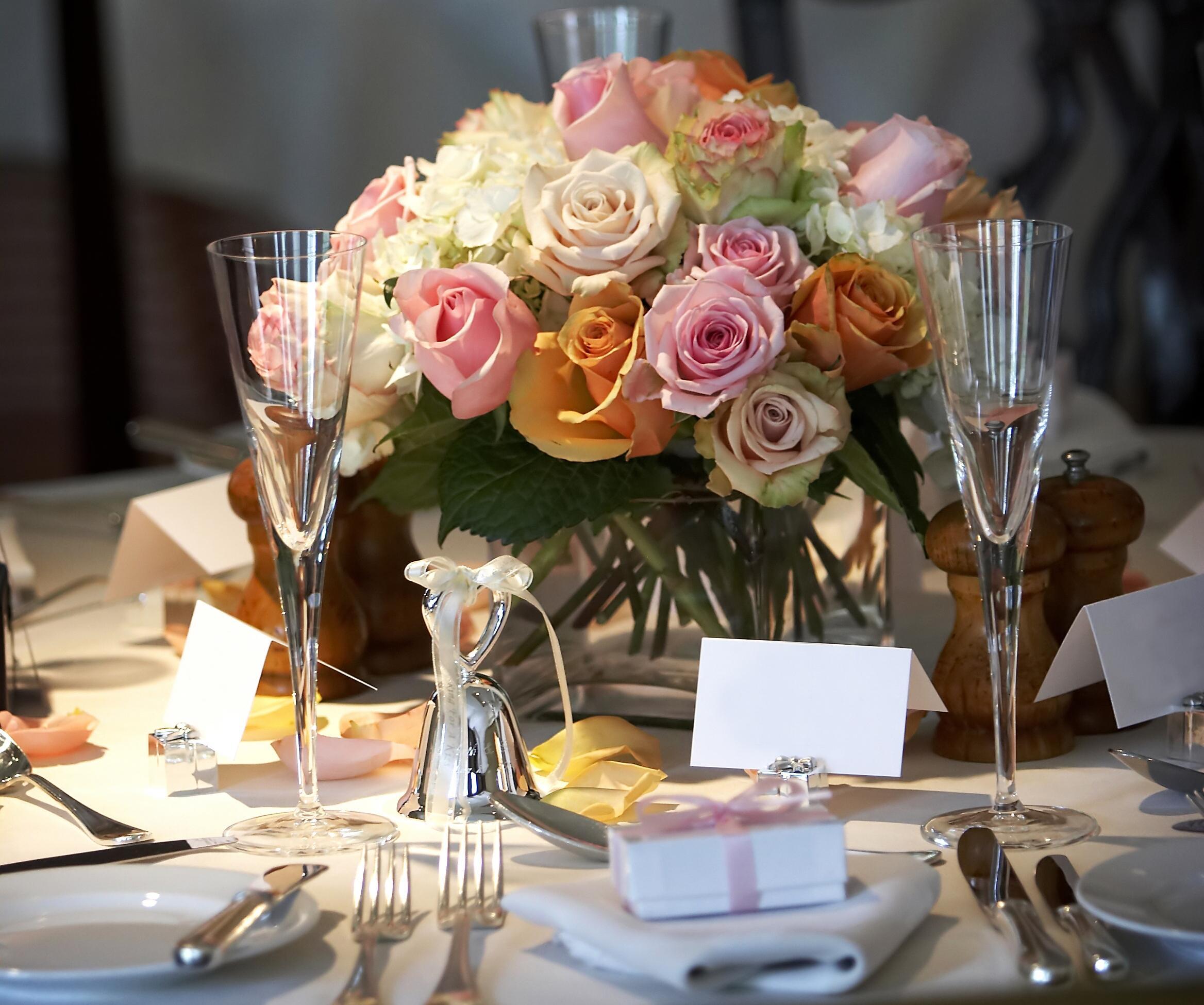 Wedding Table HD desktop wallpaper Widescreen High Definition