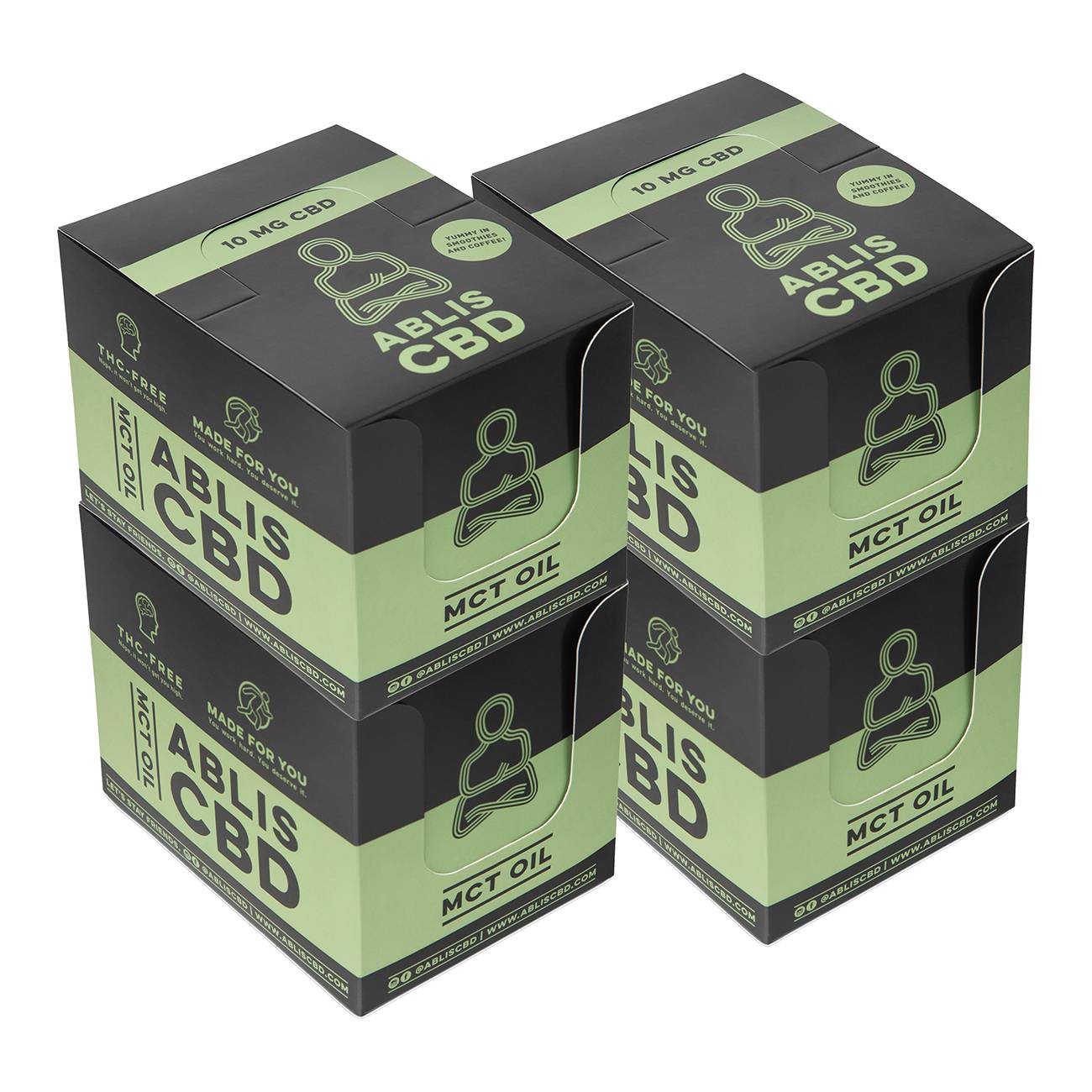 MCT Oil Squeeze Pack Ablis CBD