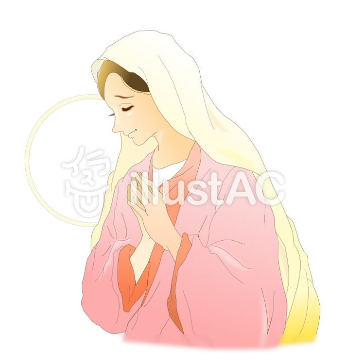 祈りイラスト No 793255／無料イラストなら「イラストAC」