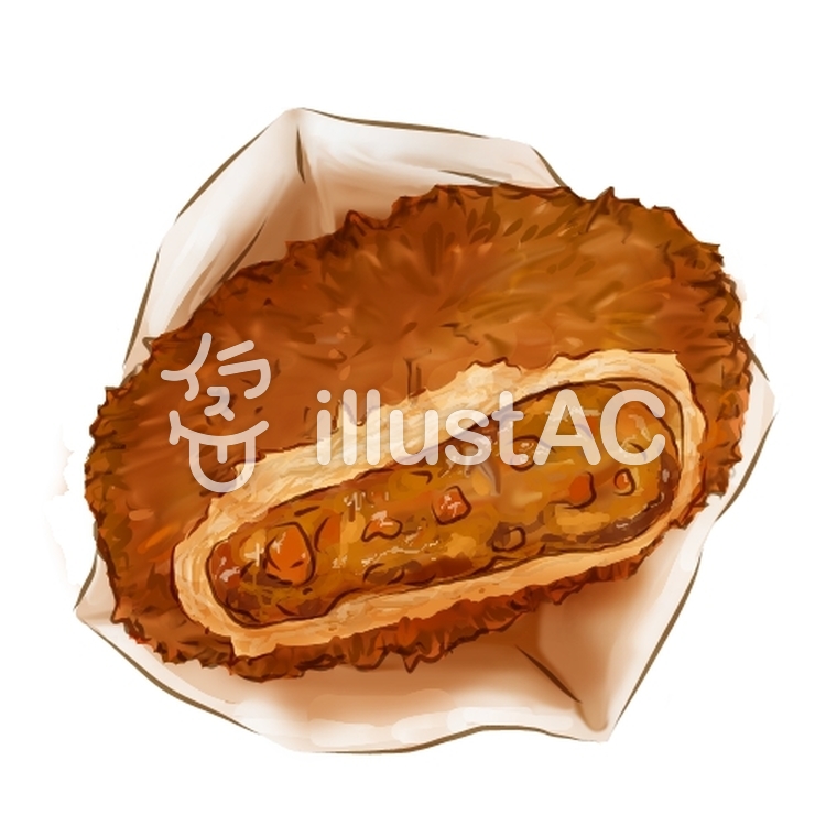 最新手書き カレー パン イラスト ただのディズニー画像