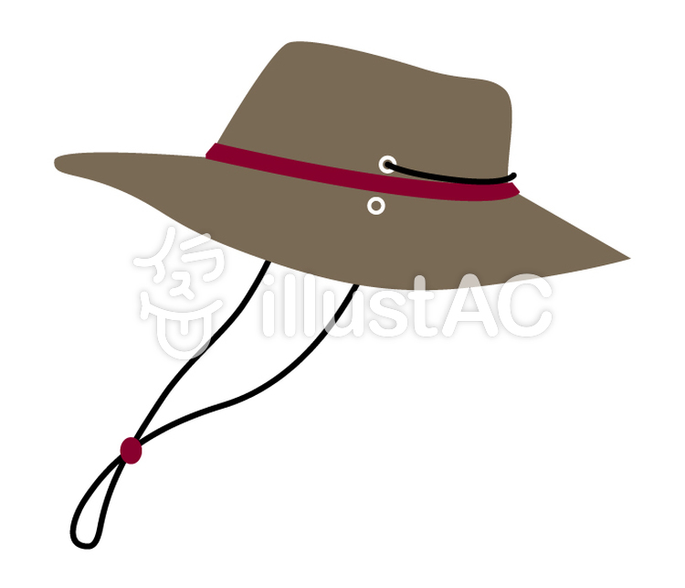 登山帽イラスト No 175005／無料イラストなら「イラストAC」