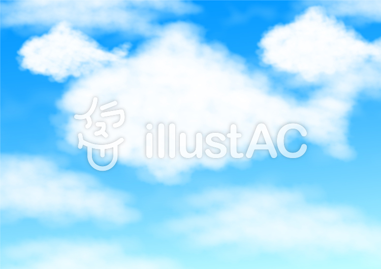 魚の雲イラスト No 458425／無料イラストなら「イラストAC」
