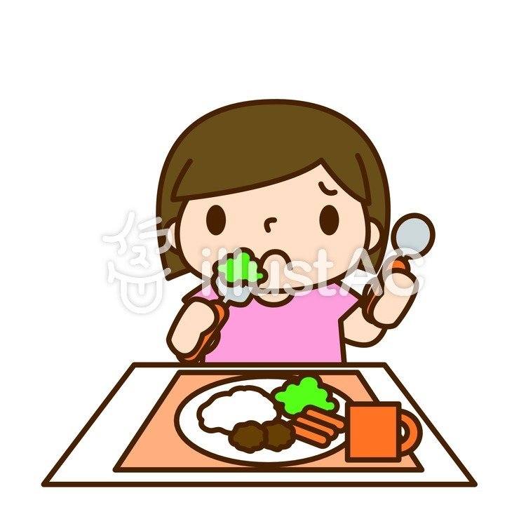 好き嫌い・女の子イラスト No 233212／無料イラストなら「イラストAC」