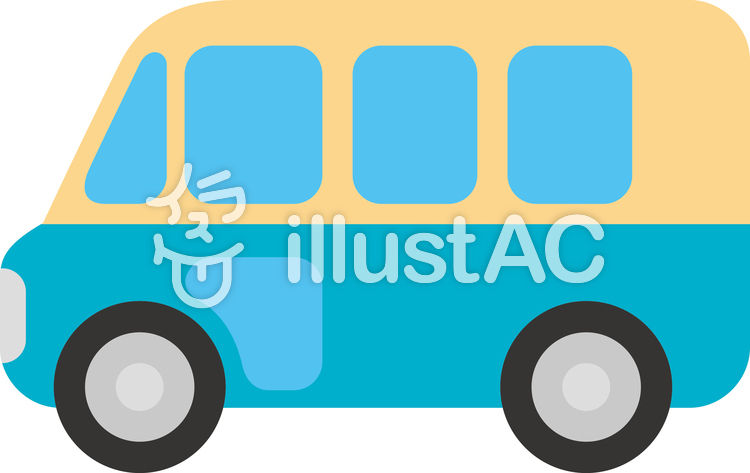 シンプル 宅配 配送車イラスト No 946331／無料イラストなら「イラストAC」