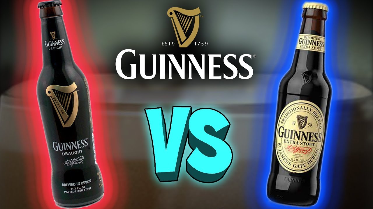 Guinness Extra Stout A Strong Flavorful Beer AC/DC Beverage