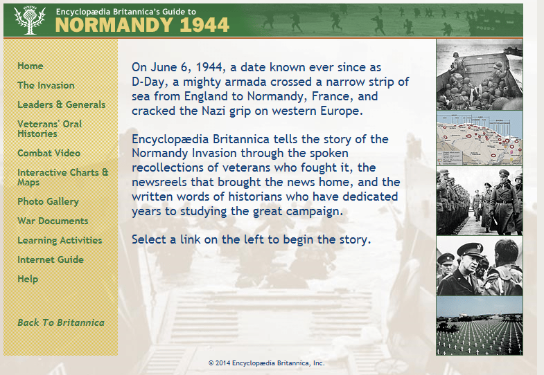 Normandy, 1944 Encyclopædia Britannica Content ClassConnect