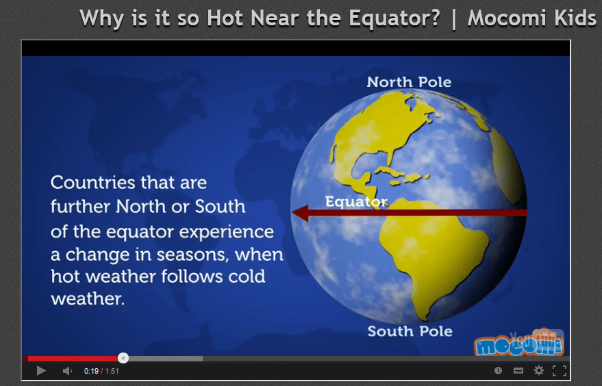 Near the Equator Content ClassConnect