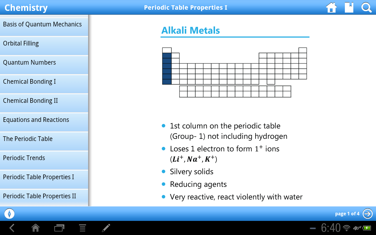 Chemistry Content ClassConnect