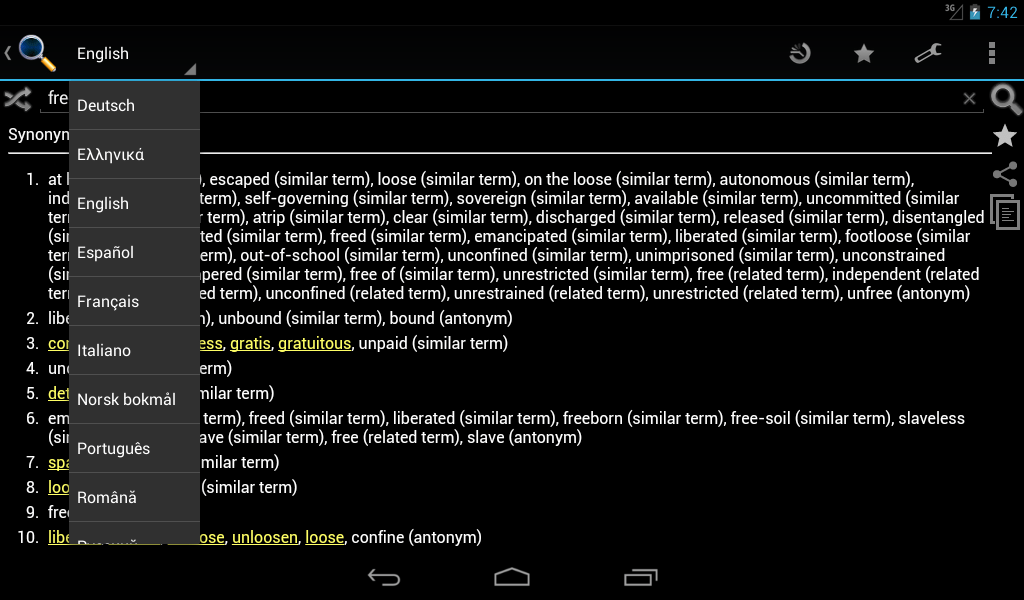 Online Thesaurus Content ClassConnect