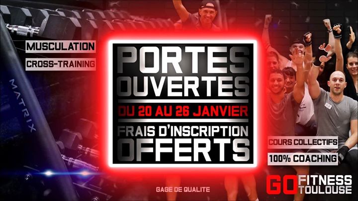 Portes Ouvertes Salle de sport Gofitness Toulouse Gofitness