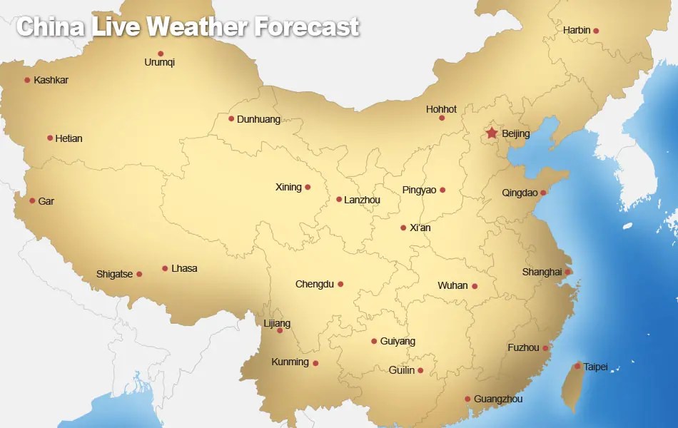China Weather, Live Climate Report, Air Quality & The Best time to