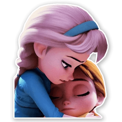 Frozen Telegram stickers