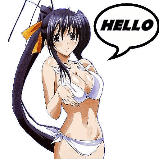 HIGH SCHOOL DXD Telegram stickers