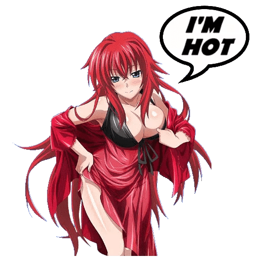 HIGH SCHOOL DXD Telegram stickers