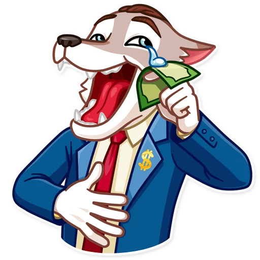 The Wolf of Wall Street Telegram stickers