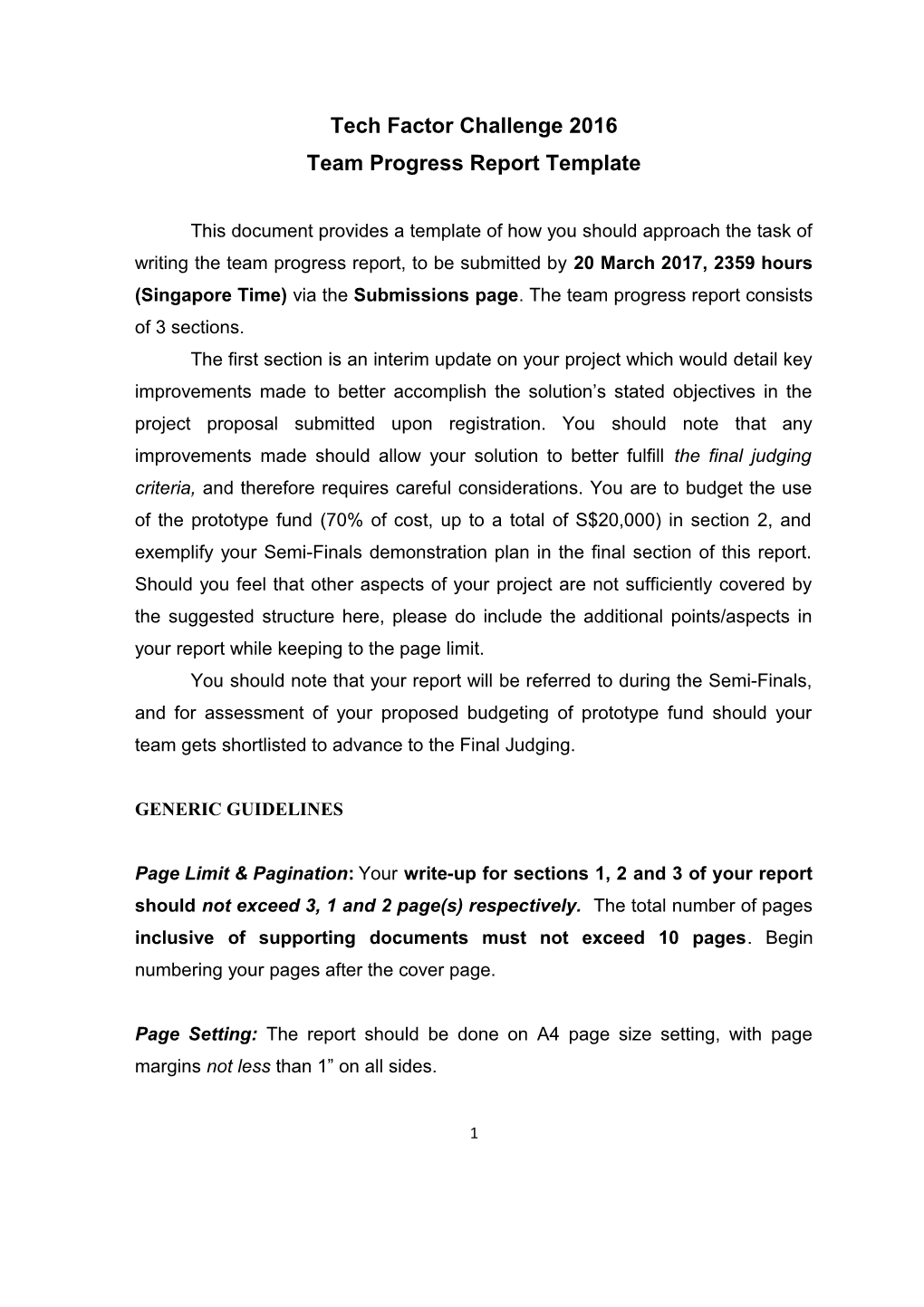 Team Progress Report Template DocsLib