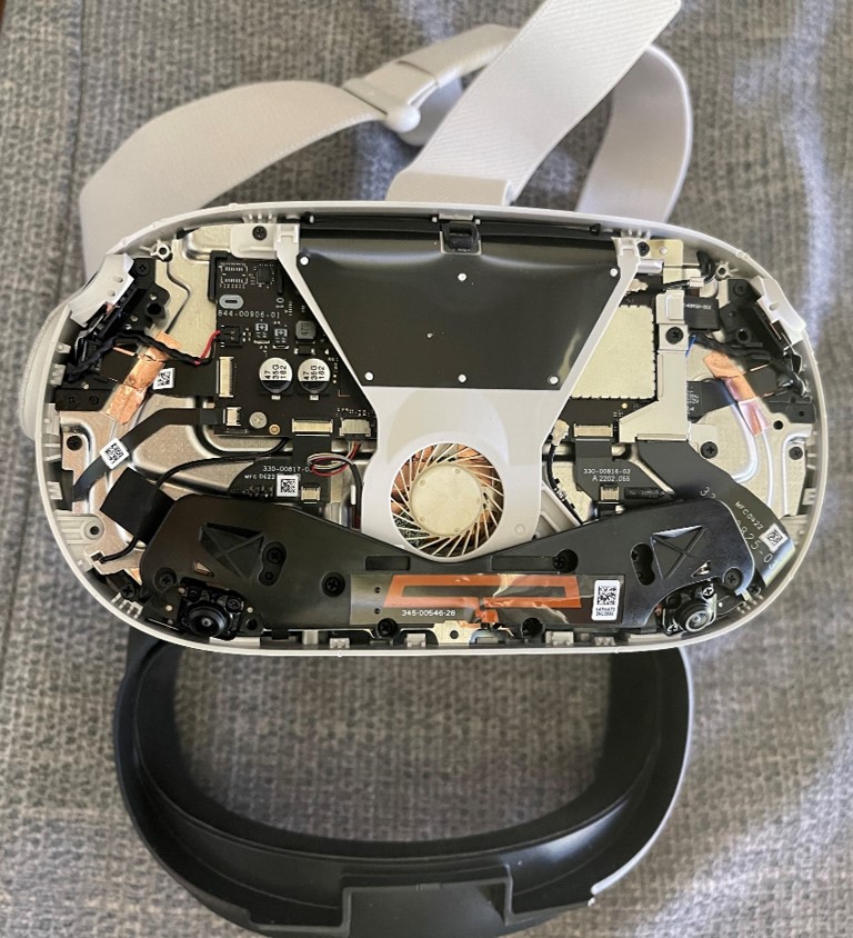 Tear Down Meta Quest 2 VR Headset Embedded Computing Design