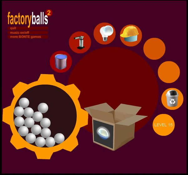 FactoryBalls 2 Walkthrough Level 11 to 15