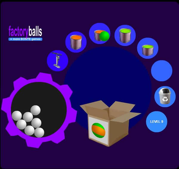FactoryBalls Walkthrough Level 7 to 9