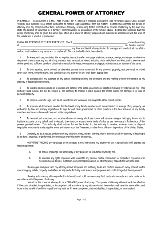 Top General Power Of Attorney Form California Templates free to