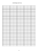 Fillable Fillable Grid Paper (0.5 Centimeters, Black On White