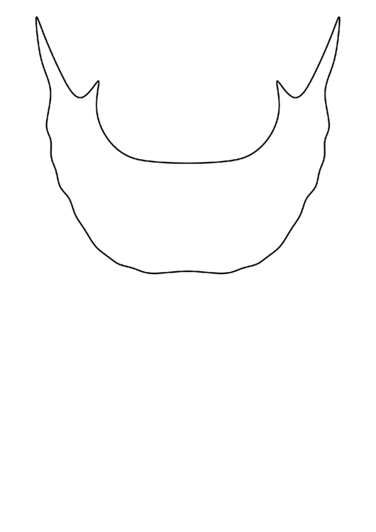 Lincoln Beard Template printable pdf download
