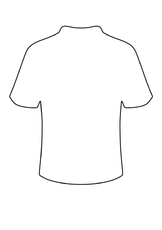 Football Jersey Template printable pdf download