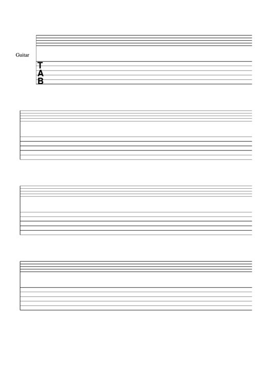 Blank Staff Paper printable pdf download