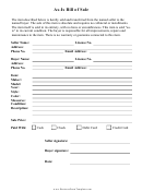 Buyers Guide - As Is No Warranty Form printable pdf download