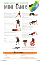Resistance Band Workout printable pdf download