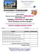 Top 9 Krispy Kreme Order Form Templates free to download in PDF format
