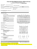 Top 21 Dental Referral Form Templates free to download in PDF format